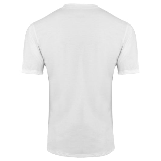Back view of the Fereli Counter T-Shirt showing clean minimal white design